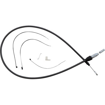 Magnum - Magnum Alternate Length Black Pearl Quick Connect Braided Upper Clutch Cable - 46in. - 423412HE