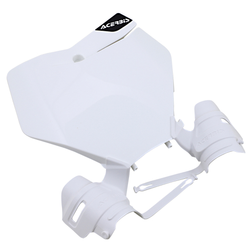 Acerbis - Acerbis Front Number Plate - White - 2791480002