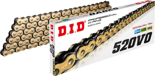 D.I.D - D.I.D 520VO Pro V Series O-Ring Chain - 100 links - 520VOG100FB