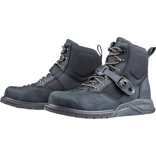 Icon - Icon Superduty6 Safety Toe Boots - 3403-1377 - Black - 8