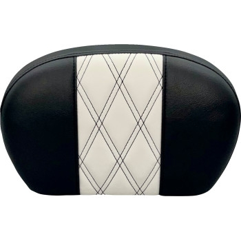 Le Pera - Le Pera Sissy Bar Pad - GT1 w/ HR1 Inlay - L-SBP01GT/HR1