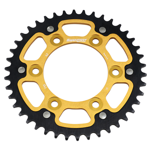 Supersprox - Supersprox Stealth Rear Sprocket - 42T - RST-735-42-GLD