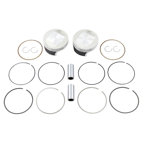 Wiseco - Wiseco Tracker Series Piston Kit (103ci.) - Standard Bore, 10.5:1 Compression - K0210PS