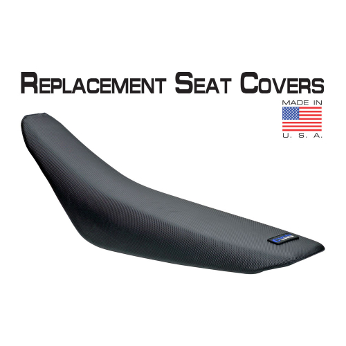 Quad Works - Quad Works Cycle Works Seat Cover - Gripper Black - 36-12504-01