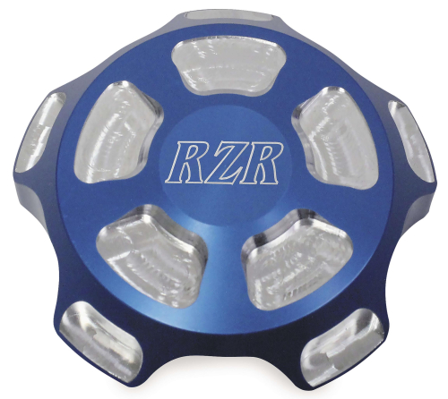 ModQuad - ModQuad Gas Cap - Logo - Blue - RZR-GC-BL
