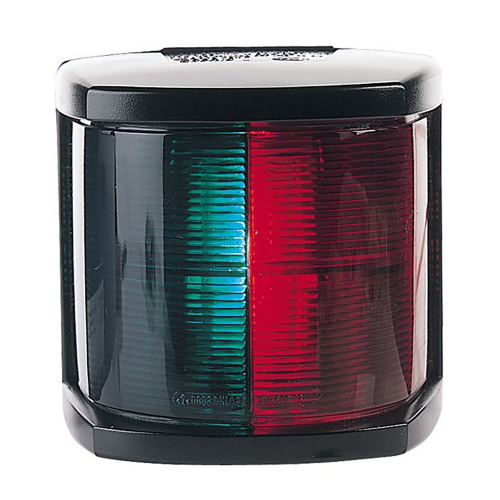 Hella Marine - Hella Marine Bi-Color Navigation Light - Incandescent - 2nm - Black Housing - 12V