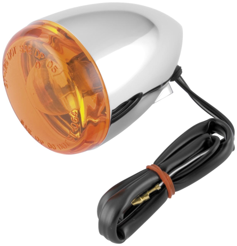 Bikers Choice - Bikers Choice Bullet Turn Signals - Front Dual Filament - 489937