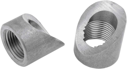 Drag Specialties - Drag Specialties O2 Weld-In Sensor Bungs - 45 Deg. Angle - 18mm x 1.5 - 1861-0694