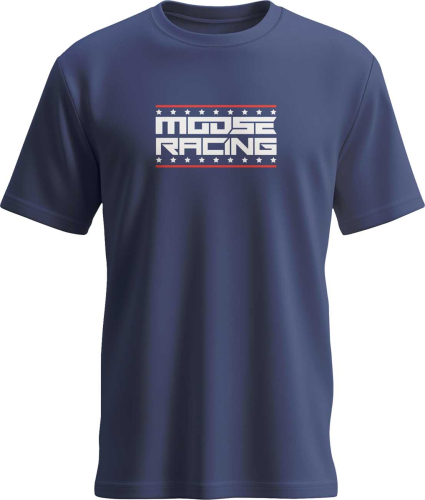 Moose Racing - Moose Racing All-American T-Shirt - 3030-24421 - Navy - X-Large
