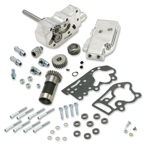 S&S Cycle - S&S Cycle Billet Oil Pump Kit with Universal Cover - 31-6293