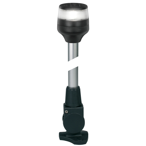 Hella Marine - Hella Marine NaviLED 360 Compact All Round Lamp - 2nm - 12" Fold Down Base - Black