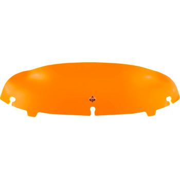 Klock Werks - Klock Werks Kolor Flare Windshield - 4in. - Orange Ice - KWW-01-0648