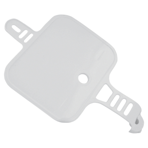UFO Plastics - UFO Plastics Front Number Plate - White - HO03642-041