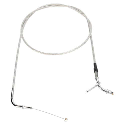 Motion Pro - Motion Pro Armor Coat Stainless Steel Pull Throttle Cable (+8in.) - 63-0353