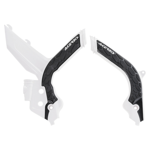 Acerbis - Acerbis X-Grip Frame Guards - White/Black - 2783151035