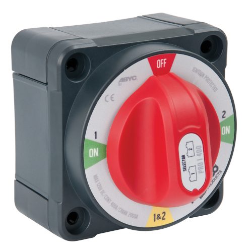 BEP Marine - BEP Pro Installer 400A Selector Battery Switch - MC10
