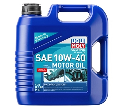 Liqui Moly - Liqui Moly Oil 4T Marine 10W40 - 4L. - 20508