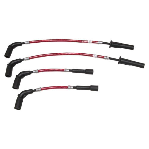 Magnum - Magnum Braided Spark Plug Wires - Red - 3047T