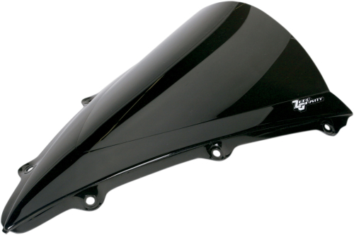 Zero Gravity - Zero Gravity Double Bubble Windscreen - Dark Smoke - 16-539-19