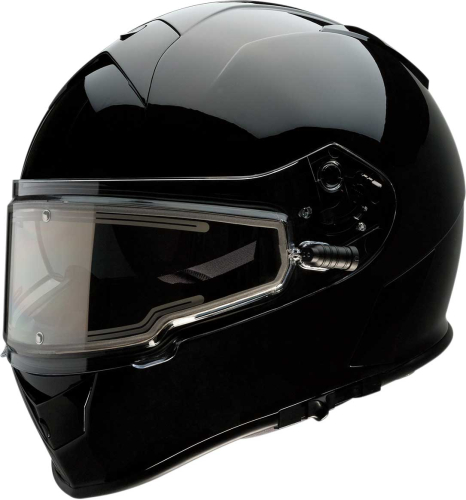 Z1R - Z1R Warrant Solid Snow Helmet with Electric Shield - 0121-1296 - Black - X-Large