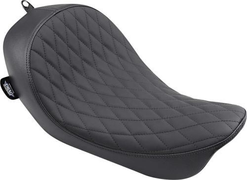 Drag Specialties - Drag Specialties Low Solo Seat - Diamond Stitch - 0803-0547