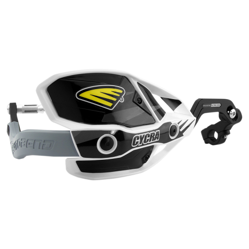 Cycra - Cycra Ultra Probend CRM Wrap Around Handguards - White/Black - 1CYC-7407-12X