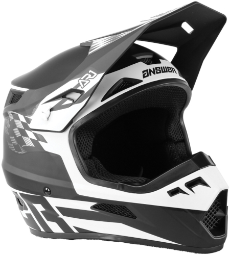 Answer - Answer AR1 Sweep Helmet - 442896 - Black/White - X-Small