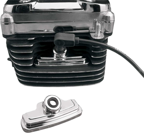 Drag Specialties - Drag Specialties Chrome Headbolt/Spark Plug Covers - 35-0101-BC251