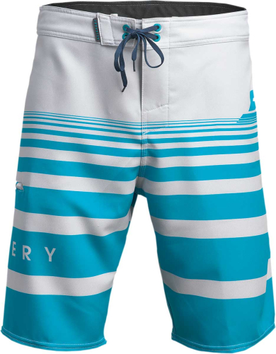 Slippery - Slippery Glide Boardshorts - 3230-0244 - Gray/Aqua - 34