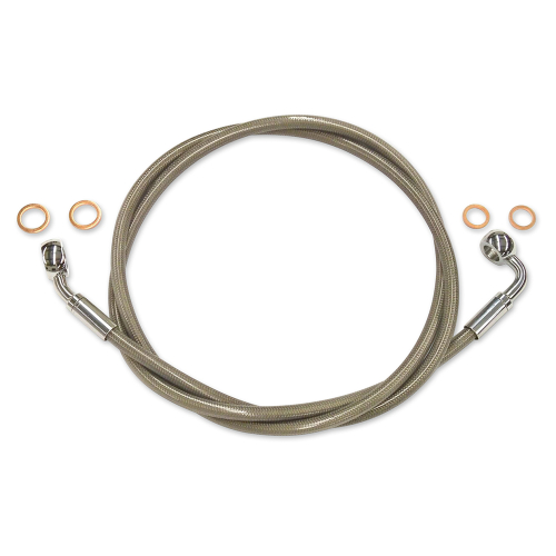 Magnum - Magnum Clear Coated XR Stainless Front Brakeline Kit - 44in. Total Length - SSC0601-44