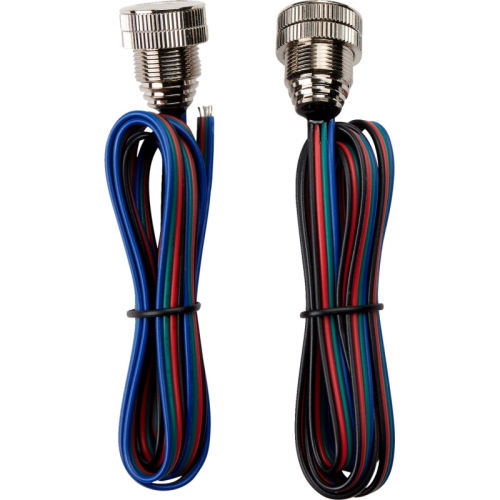 Paul Yaffe Originals - Paul Yaffe Originals Thunder Bolt Taillights  - Chrome - PYO:BOLTS-TB-C