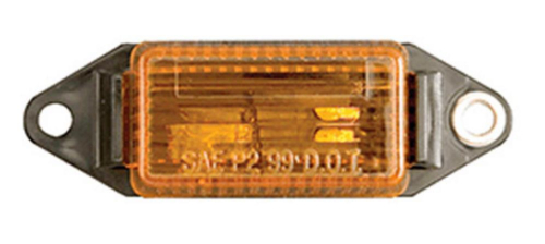 Optronics Inc - Optronics Inc Mini Marker/Clearance Lights - Amber - MC11AS