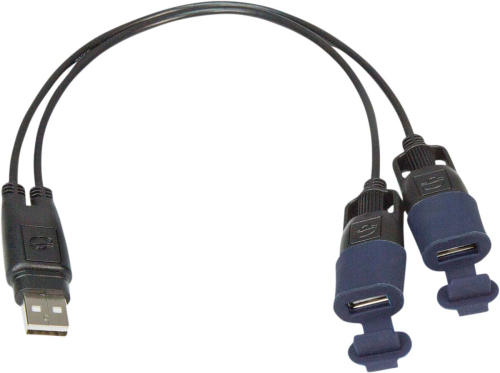 Tecmate - Tecmate Optimate USB Y-Splitter with Waterproof Connection System - O-110