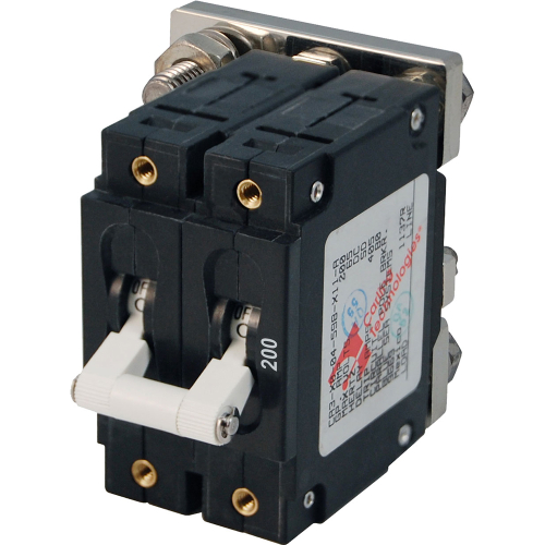 Blue Sea Systems - Blue Sea 7269 200A Double Pole Circuit Breaker