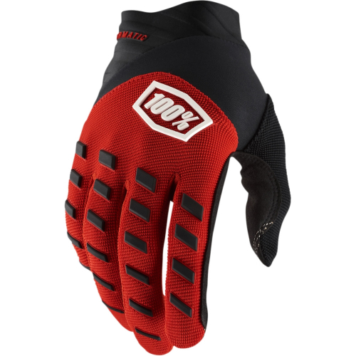100% - 100% Airmatic Gloves - 10028-248-10 - Red/Black - Small