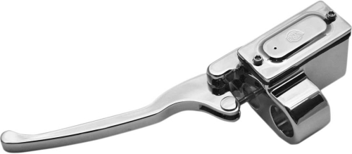 GMA Engineering - GMA Engineering Hydraulic Clutch Master Cylinder Assembly for 1in. Handlebar - 9/16in. Bore - Polished - GMA-HC-4-P