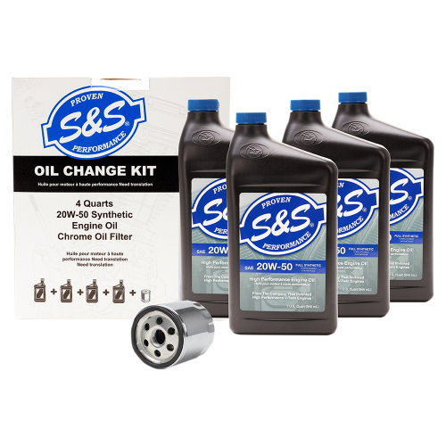 S&S Cycle - S&S Cycle Oil Change Kit - 153969