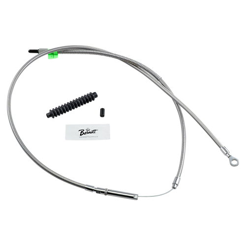 Barnett - Barnett Stainless Clear-Coated Clutch Cable (+8in.) - 102-30-10046-8