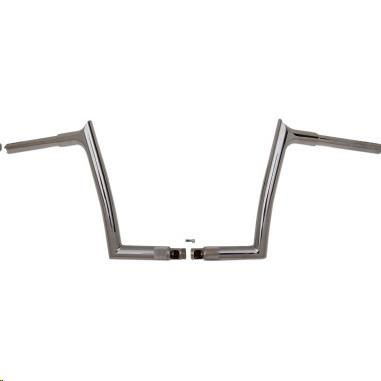 Fat Baggers, Inc. - Fat Baggers, Inc. 1-1/4in. EZ Install Pointed Top Handlebars - Chrome - 906010