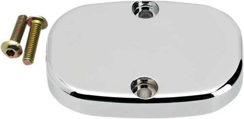 Joker Machine - Joker Machine Rear Brake Master Cylinder Cover - Smooth - Chrome - 08-010C