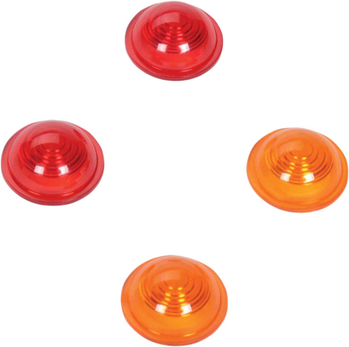 Drag Specialties - Drag Specialties Lens Kit for Bullet Marker Light - 20-6592-A/R