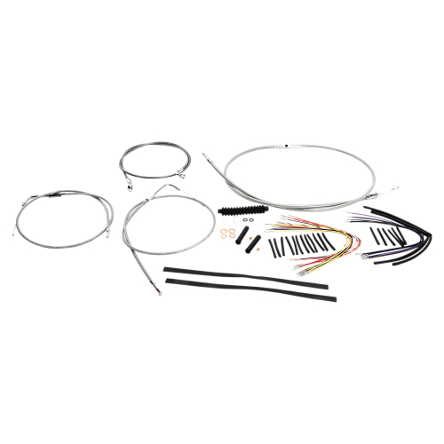 Magnum - Magnum Stainless Steel XR Handlebar Installation Kit for 15-17in. Ape - 589442