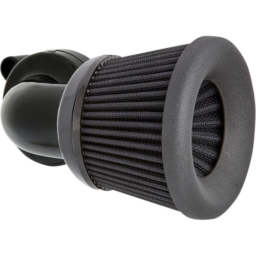 Arlen Ness - Arlen Ness Velocity 90deg. Air Cleaner Kit - Black - 600-032