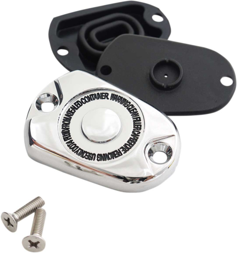 Drag Specialties - Drag Specialties Rear Brake Master Cylinder Cover Kit - 1731-0604