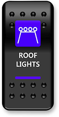 Moose Utility - Moose Utility Rocker Switch - Roof Light - 2106-0416