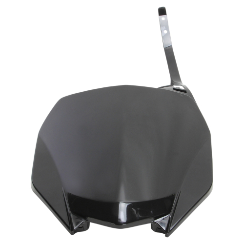 UFO Plastics - UFO Plastics Front Number Plate - Black - YA04860-001