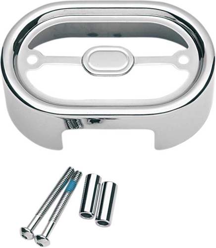 Drag Specialties - Drag Specialties Chrome Regulator Cover - 19-0398-BLB1