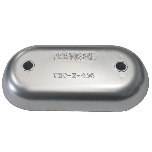 Tecnoseal - Tecnoseal Z406 Hull Plate Anode - Zinc