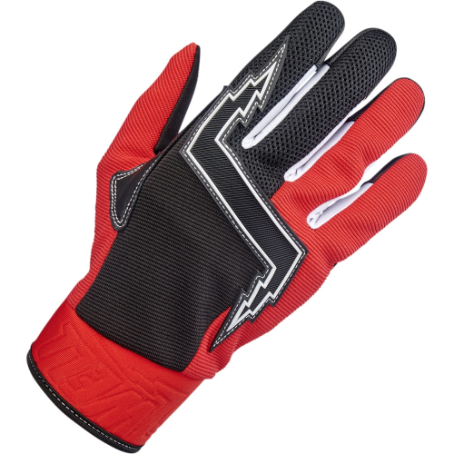 Biltwell Inc. - Biltwell Inc. Baja Gloves - 1508-0801-302 - Red/Black - Small
