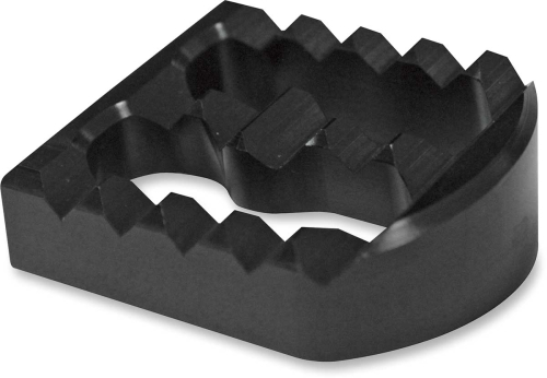 Joker Machine - Joker Machine Serrated Brake Pedal Cover - Black Anodized - 08-58-1